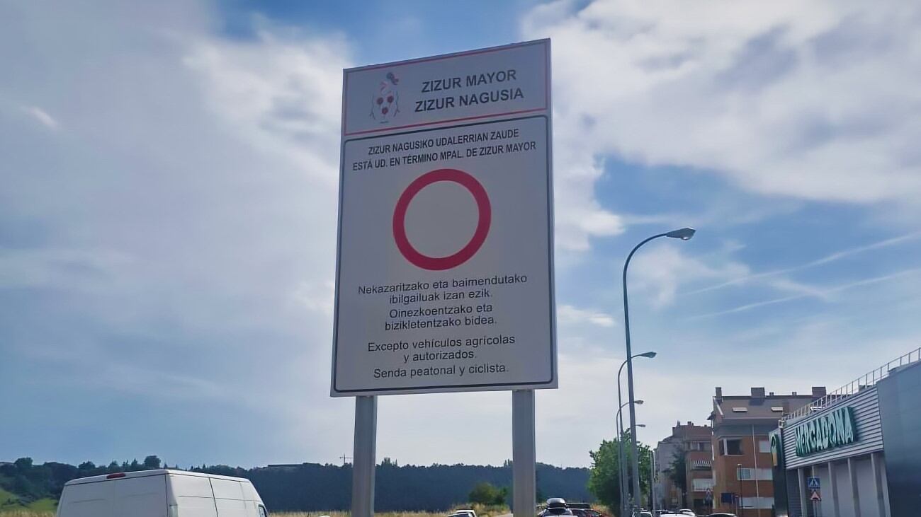 El Ayuntamiento de Zizur Mayor restringirá el acceso de vehículos al Parque Fluvial del Arga.