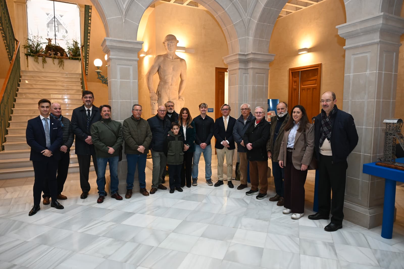 Acto homenaje a los mineros en la festividad de Santa Bárbara