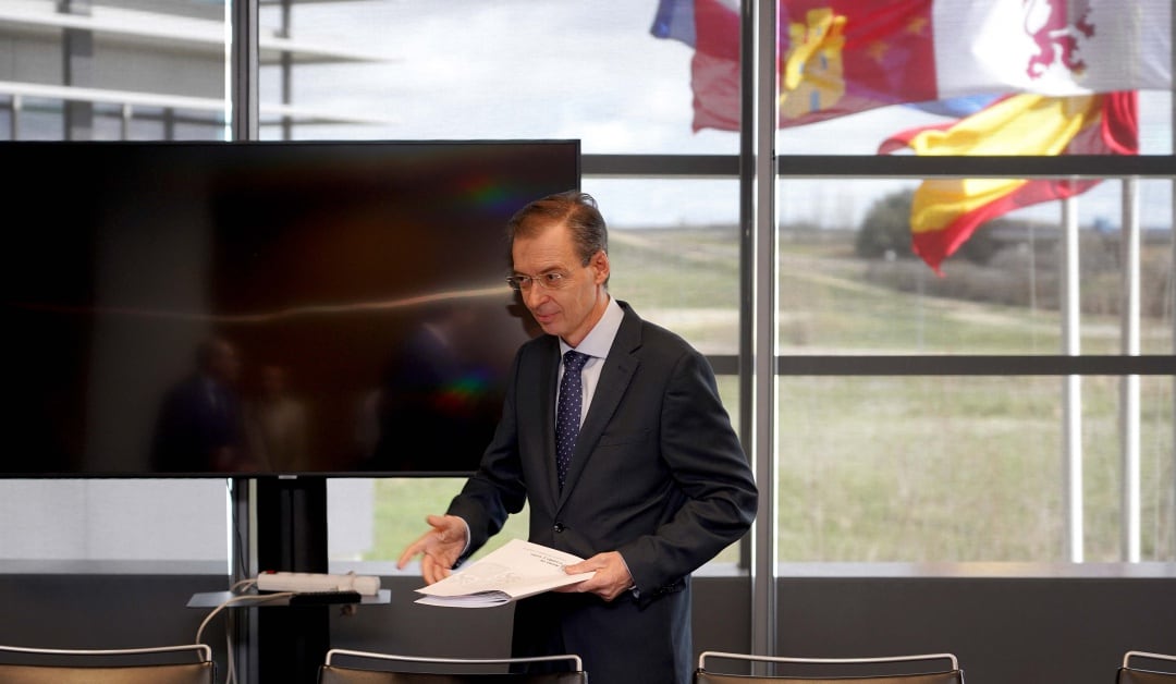 Imagen de archivo del ya ex consejero de Empleo e Industria de la Junta de Castilla y León, Germán Barrios