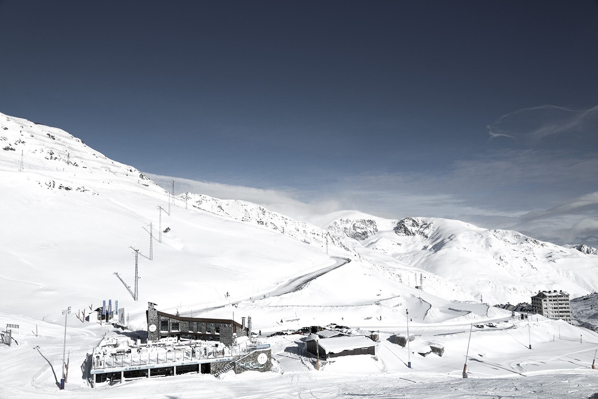 Sector del Pas de la Casa de l'estació d'esquí de Grandvalira.