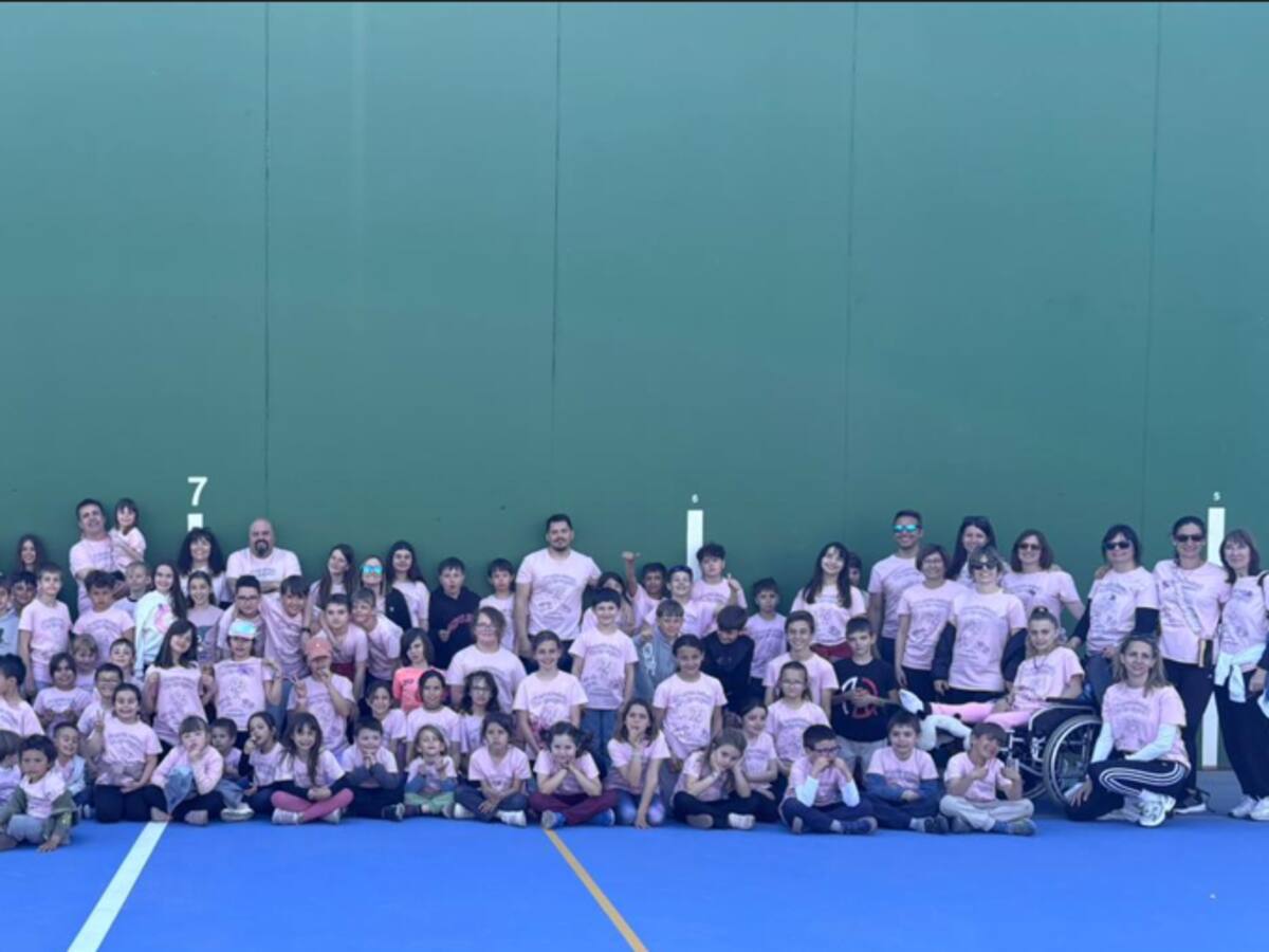 El CRA Vero-Alcanadre organizó en Peraltilla la tradicional "Carrera Solidaria"