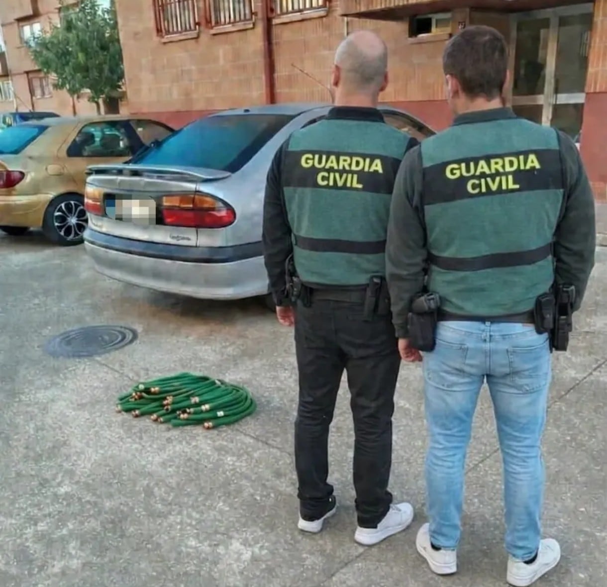 Detenido por el hurto de cable de cobre de una empresa en Grijota