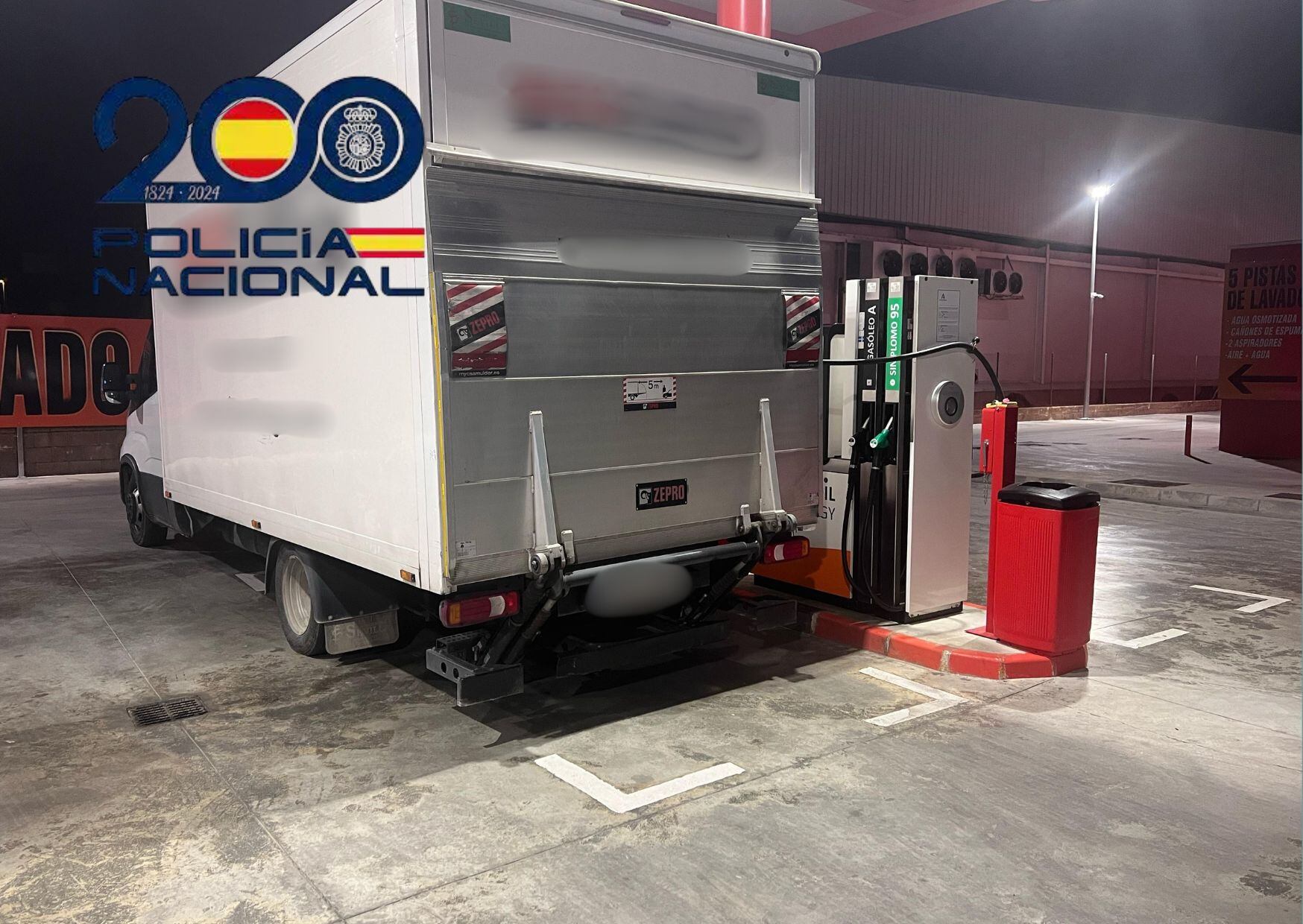 Un momento del operativo