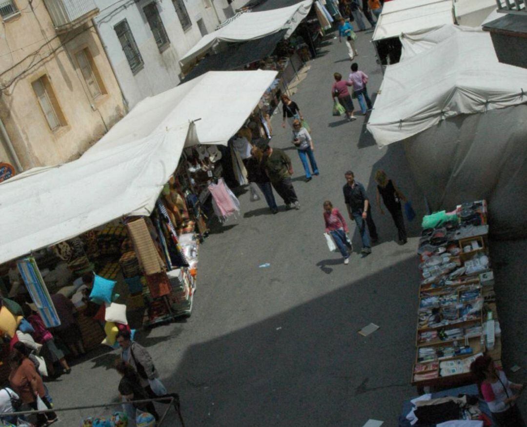 Mercadillo de Virgen de la Cabeza en Elda