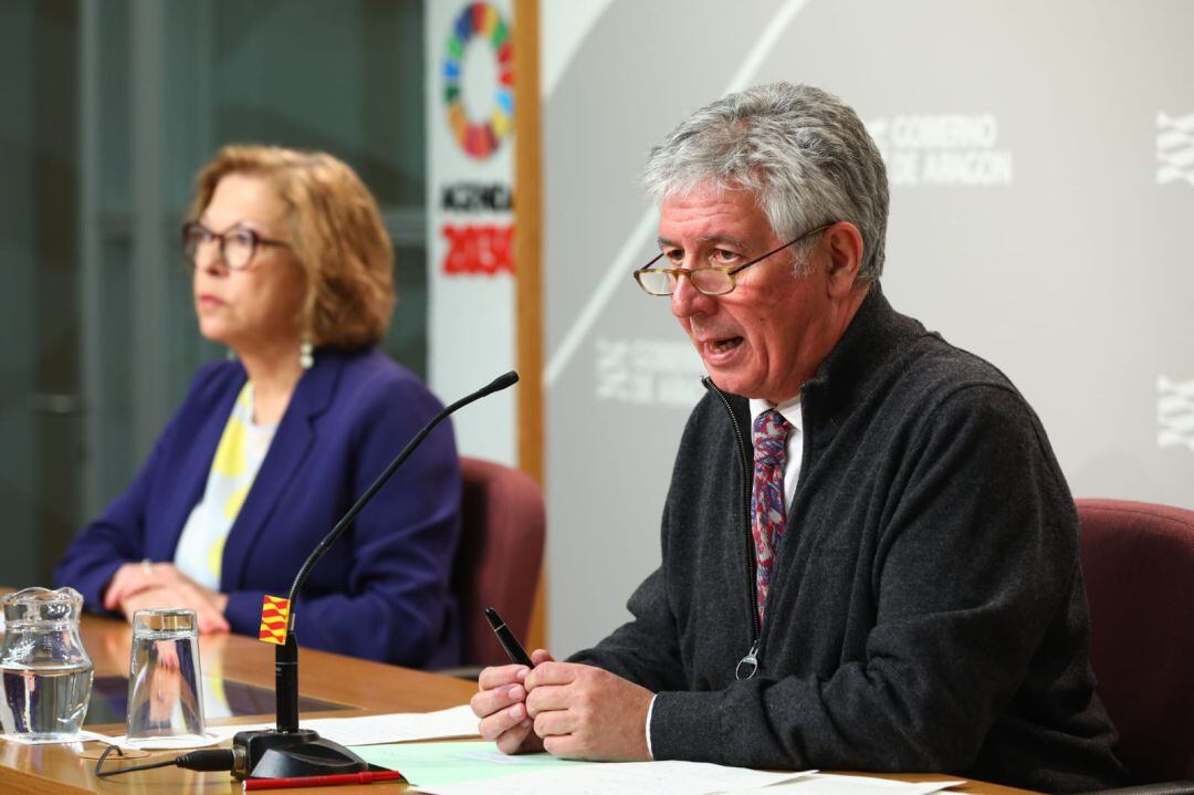 Pilar Ventura y Javier Marión aseguran que el sistema sanitarios aragonés está preparado ante el coronavirus