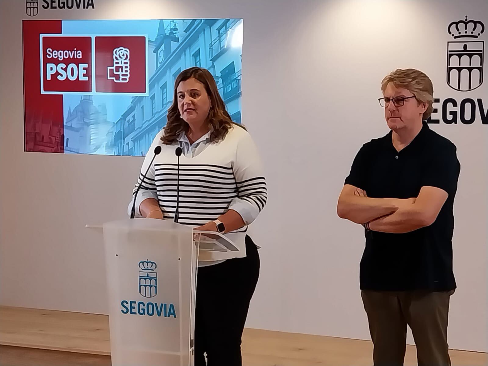 Comparecencia de los concejales socialistas