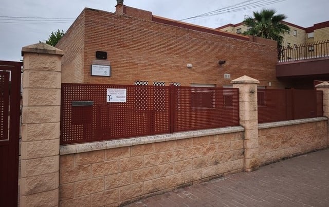 Fachada de la guardería de La Granja en la que se han registrado estos hechos