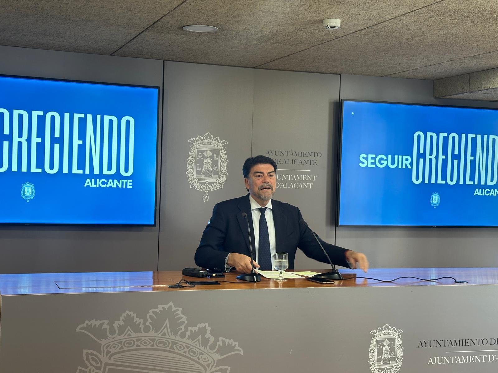 El alcalde Luis Barcala hace balance tras el apagón general de este lunes