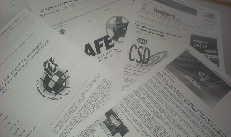 Comunicados de las últimas horas 