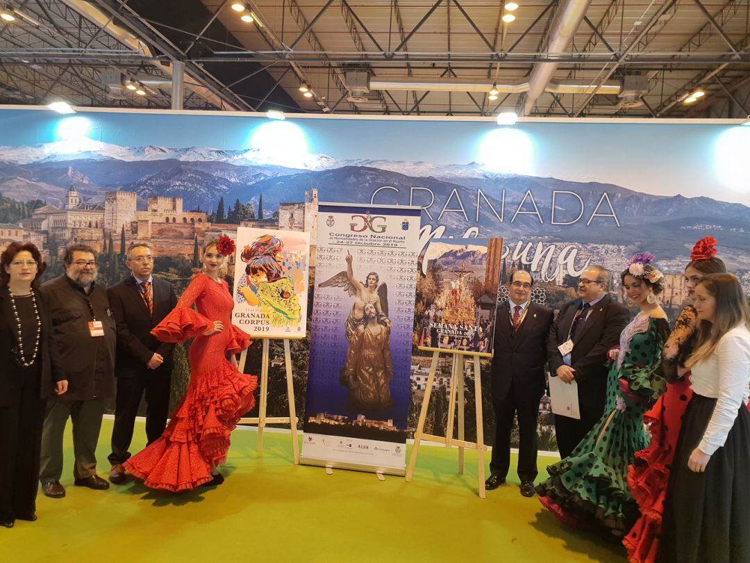 Presentación de las grandes fiestas de Granada en Fitur