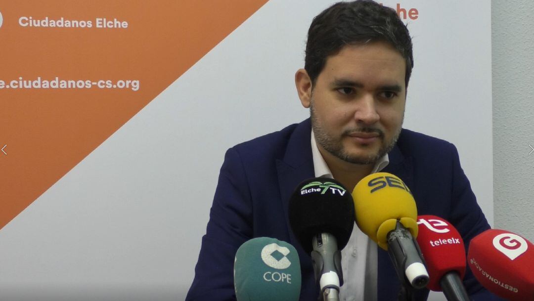 David Caballero, portavoz Ciudadanos Elche