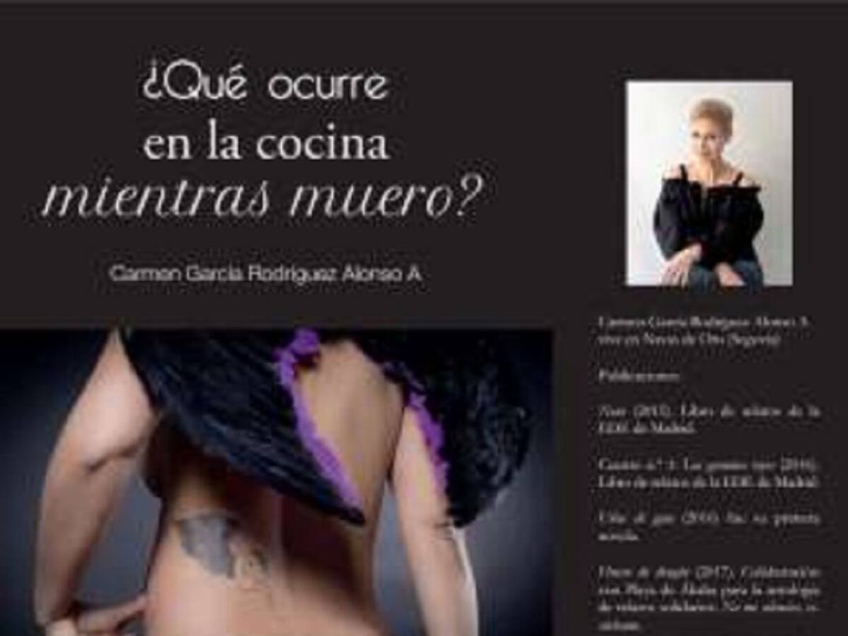 La sanitaria segoviana Carmen García destina el dinero de su novela erótica a la investigación del Covid-19