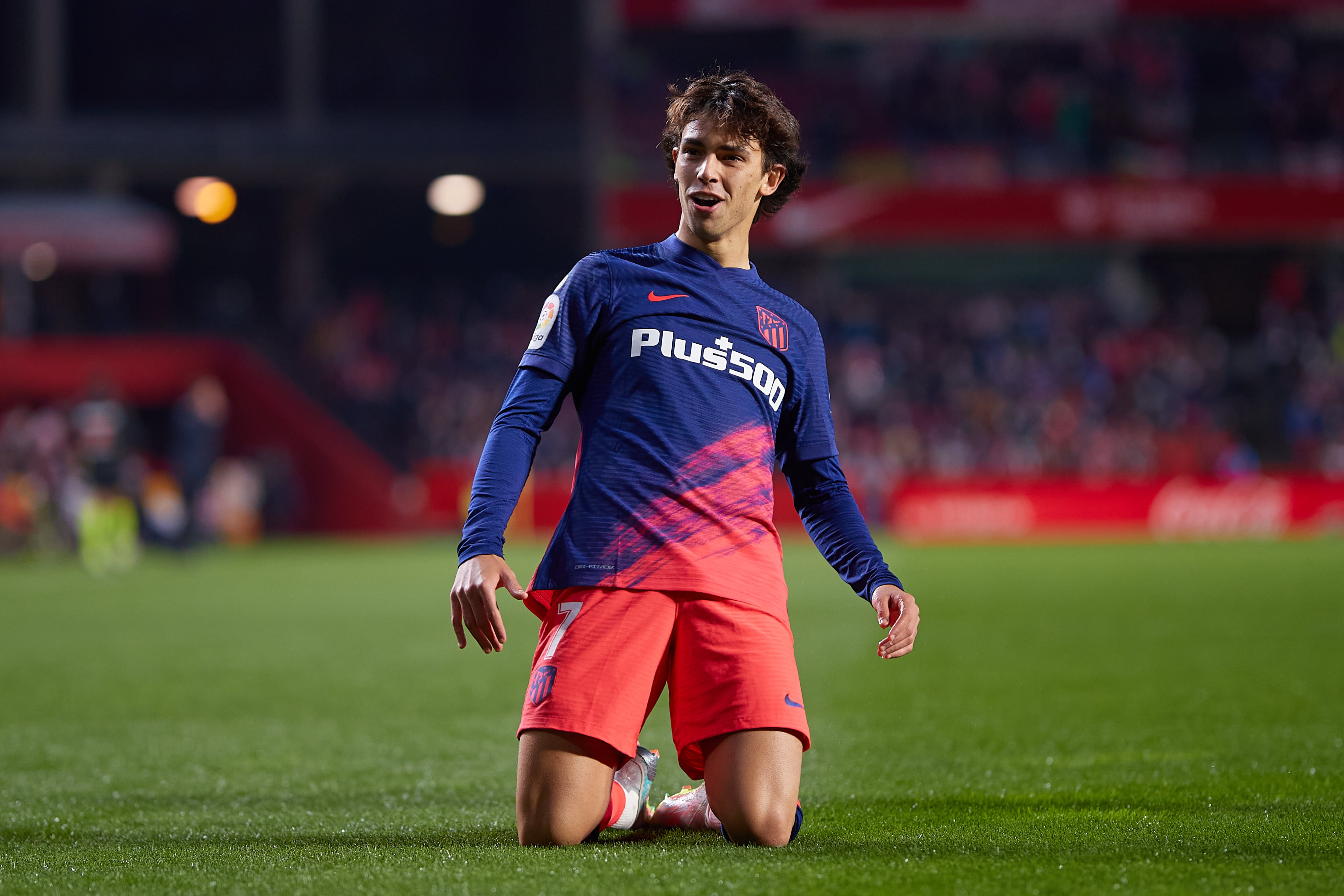 Joao Félix, durante un encuentro del Atlético de Madrid ante el Granada.