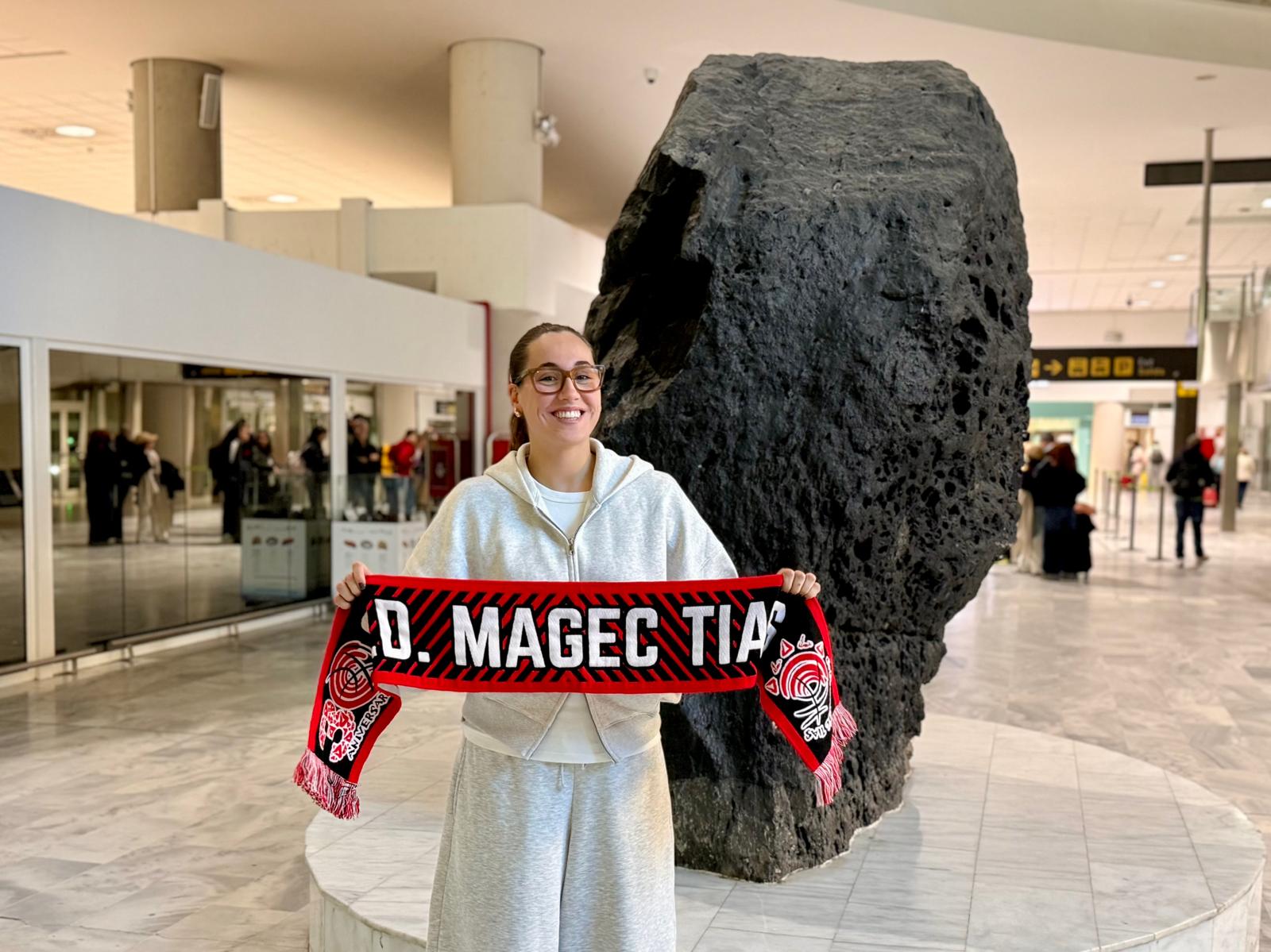 Ester Iranzo, nueva jugadora del Magec Tías Lanzarote.