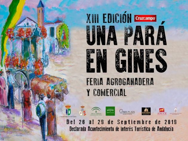 Cartel de la XIII edición de &#039;Una Pará en Gines&#039;