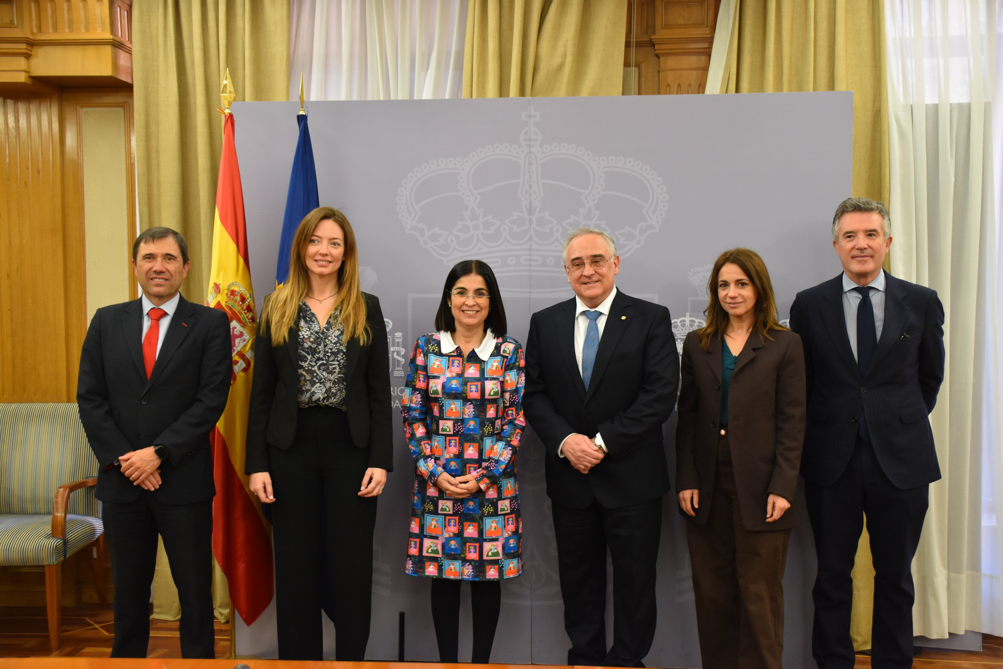 Els ministres de Salut, Carolina Darias i Albert Font