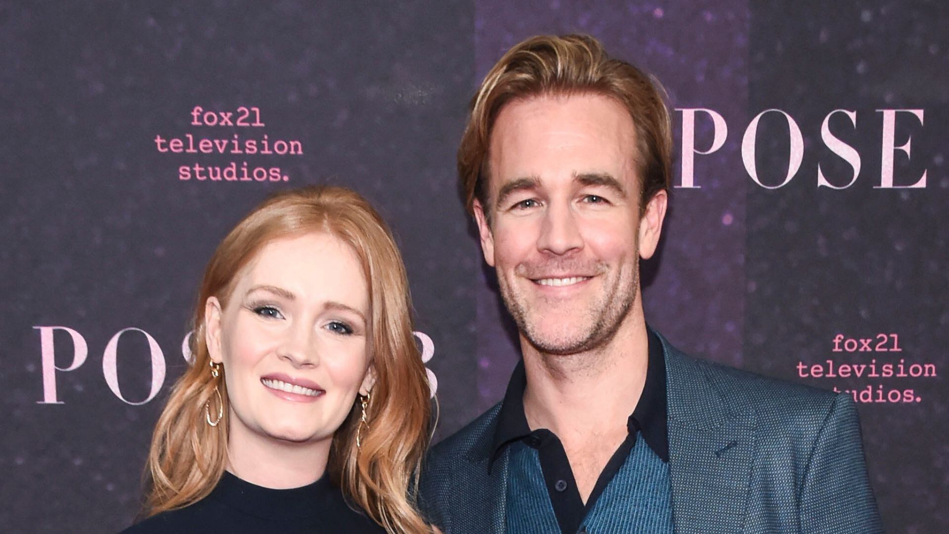 El actor James Van Der Beek junto a su mujer, Kimberly, en una foto de archivo.