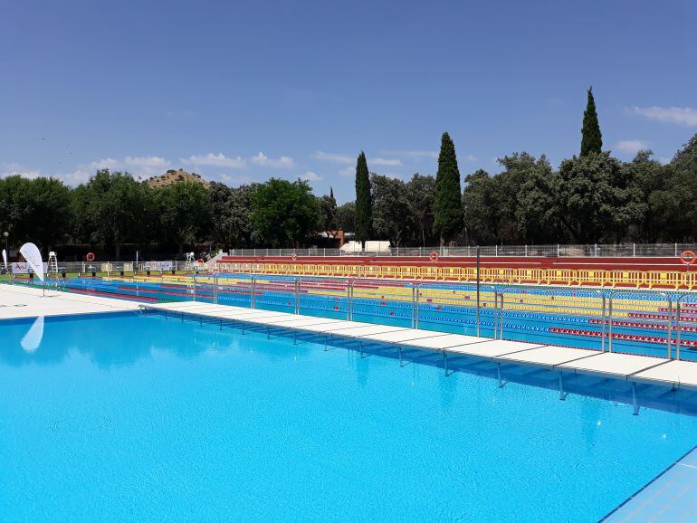 Piscina olímpica del complejo deportivo de La Garza