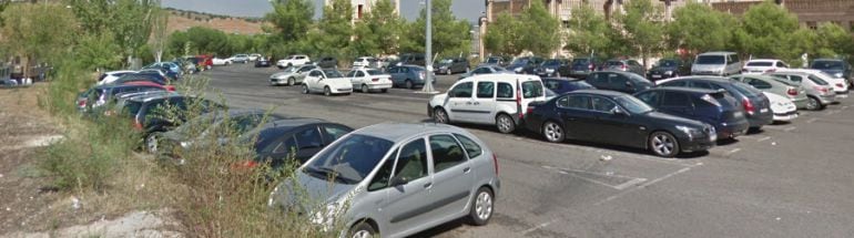 Actual aparcamiento de Toletum en Toledo