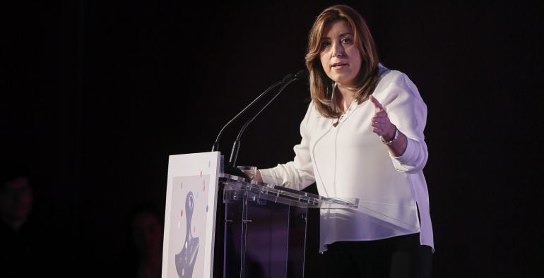 La presidenta de la Junta de Andalucía, Susana Díaz