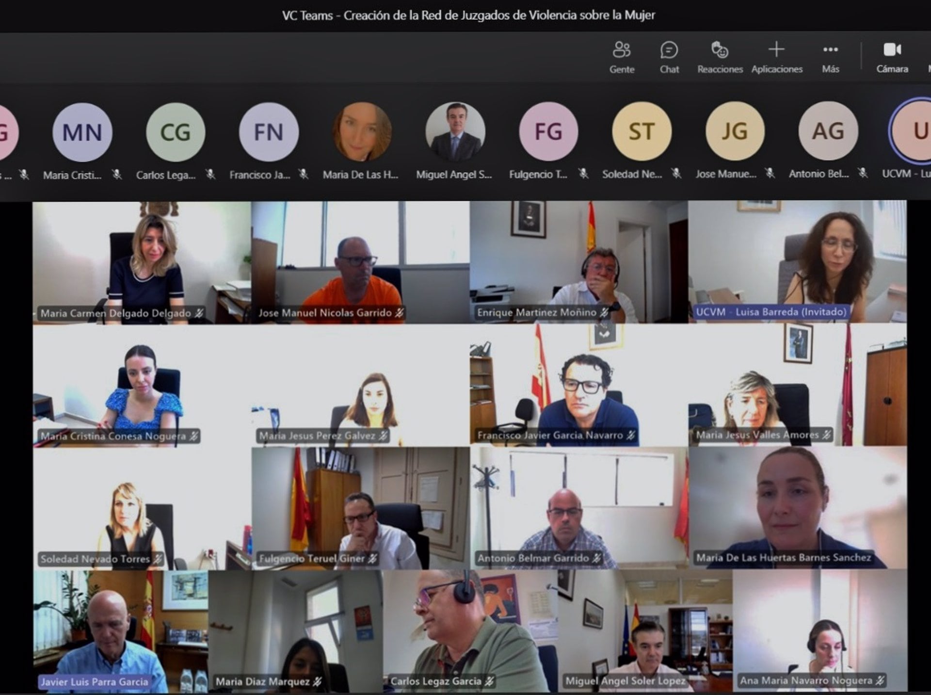 29/06/2022 20220629 Ndp Tsjmu El Tsj Crea La Red De Juzgados De Violencia Sobre La Mujer En La Región De Murcia
POLITICA 
MINISTERIO DE JUSTICIA
