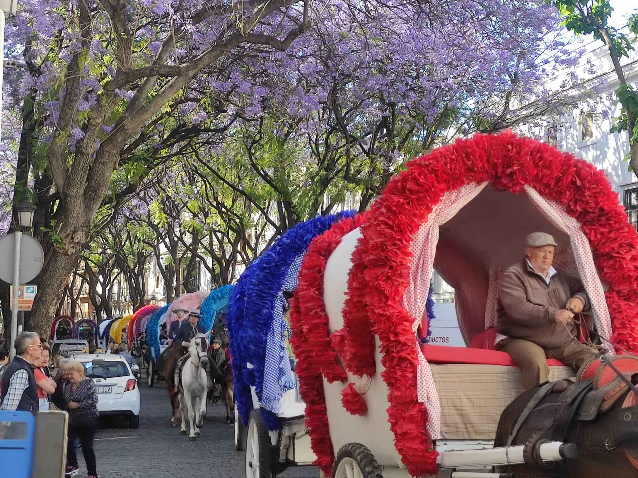 Carretas de la Hermandad del Rocío de Jerez