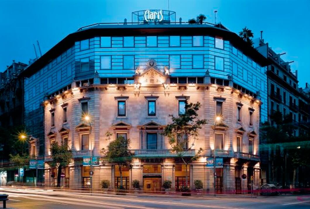 Façana de l&#039;Hotel Claris de Barcelona