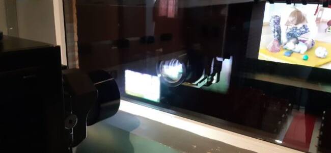 Proyector de cine del Centro Cultural