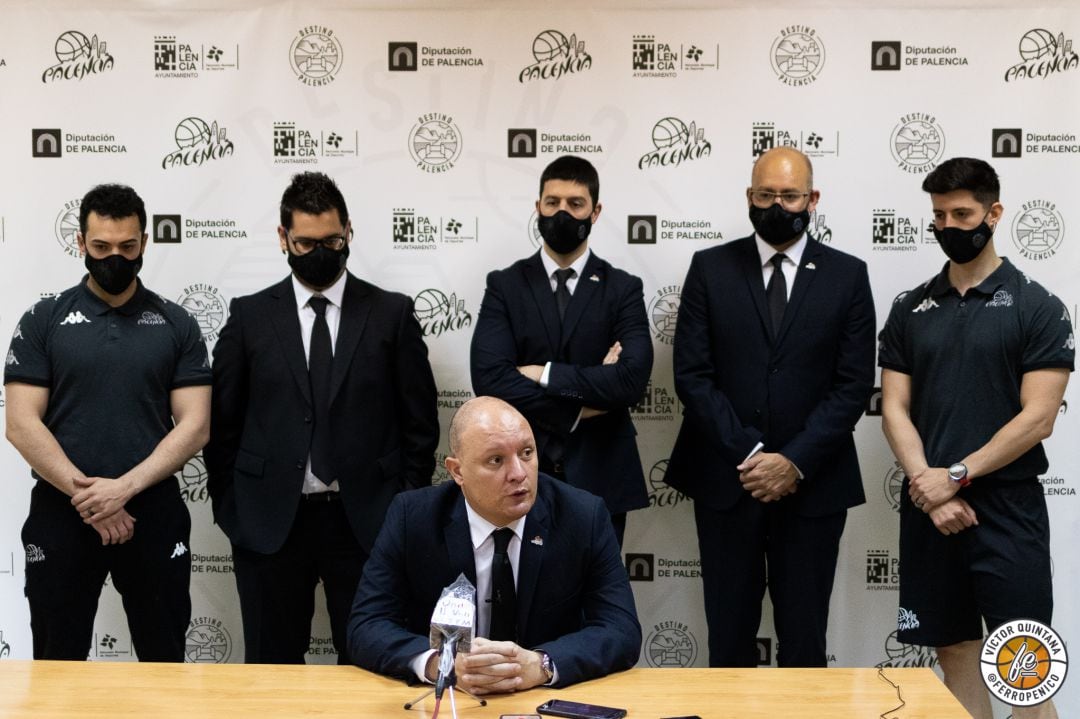 Despedida del entrenador del Destino Palencia