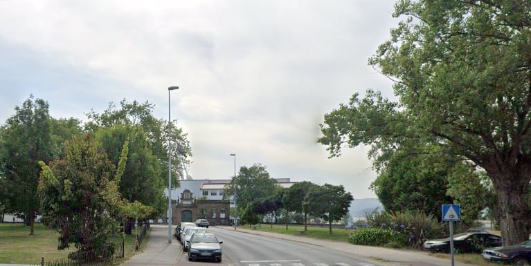 Imagen de la zona del antiguo cuadro de Esteiro en Ferrol