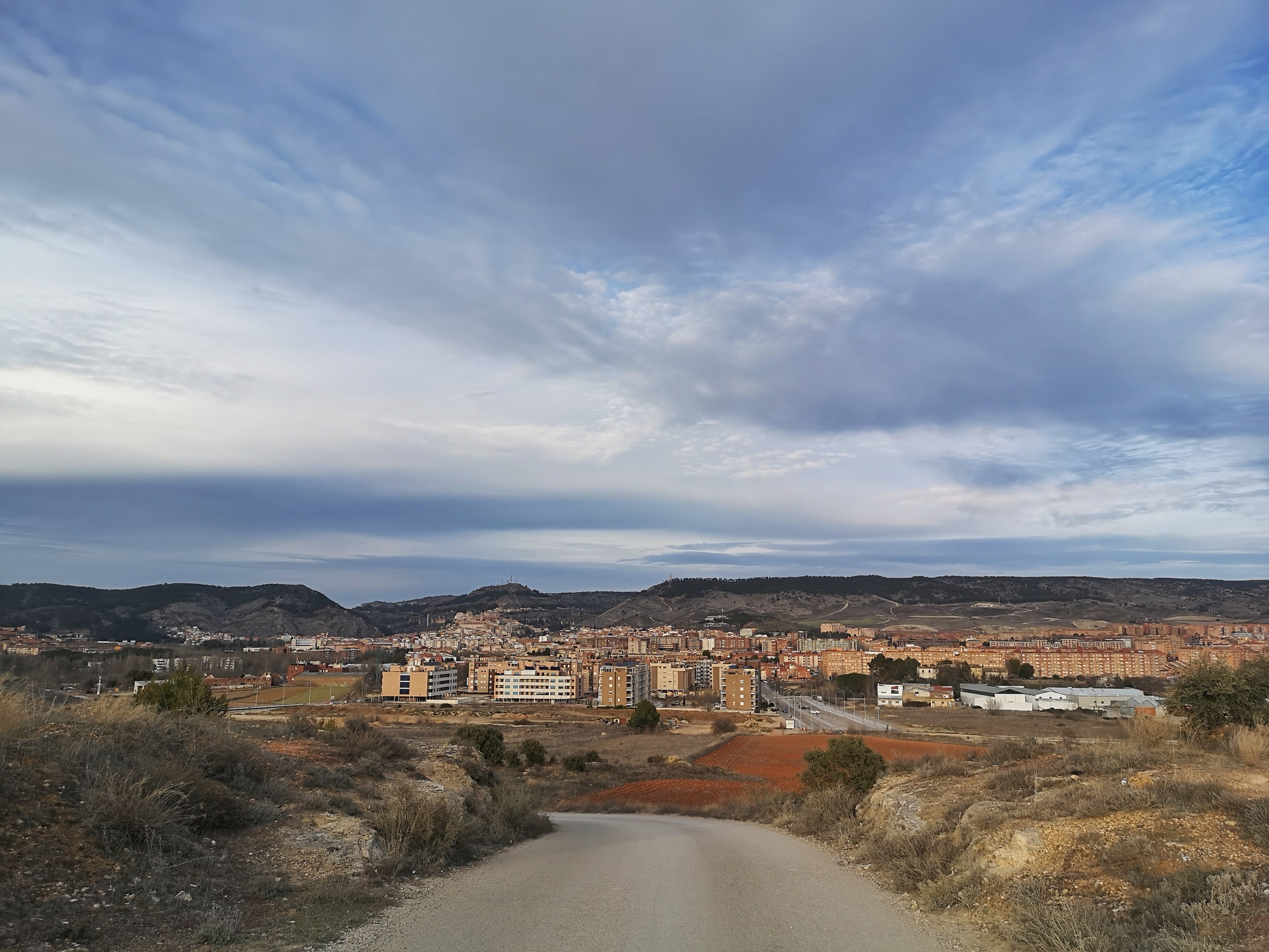 Vistas de la ciudad de Cuenca desde el paraje del Cerro de la Horca.