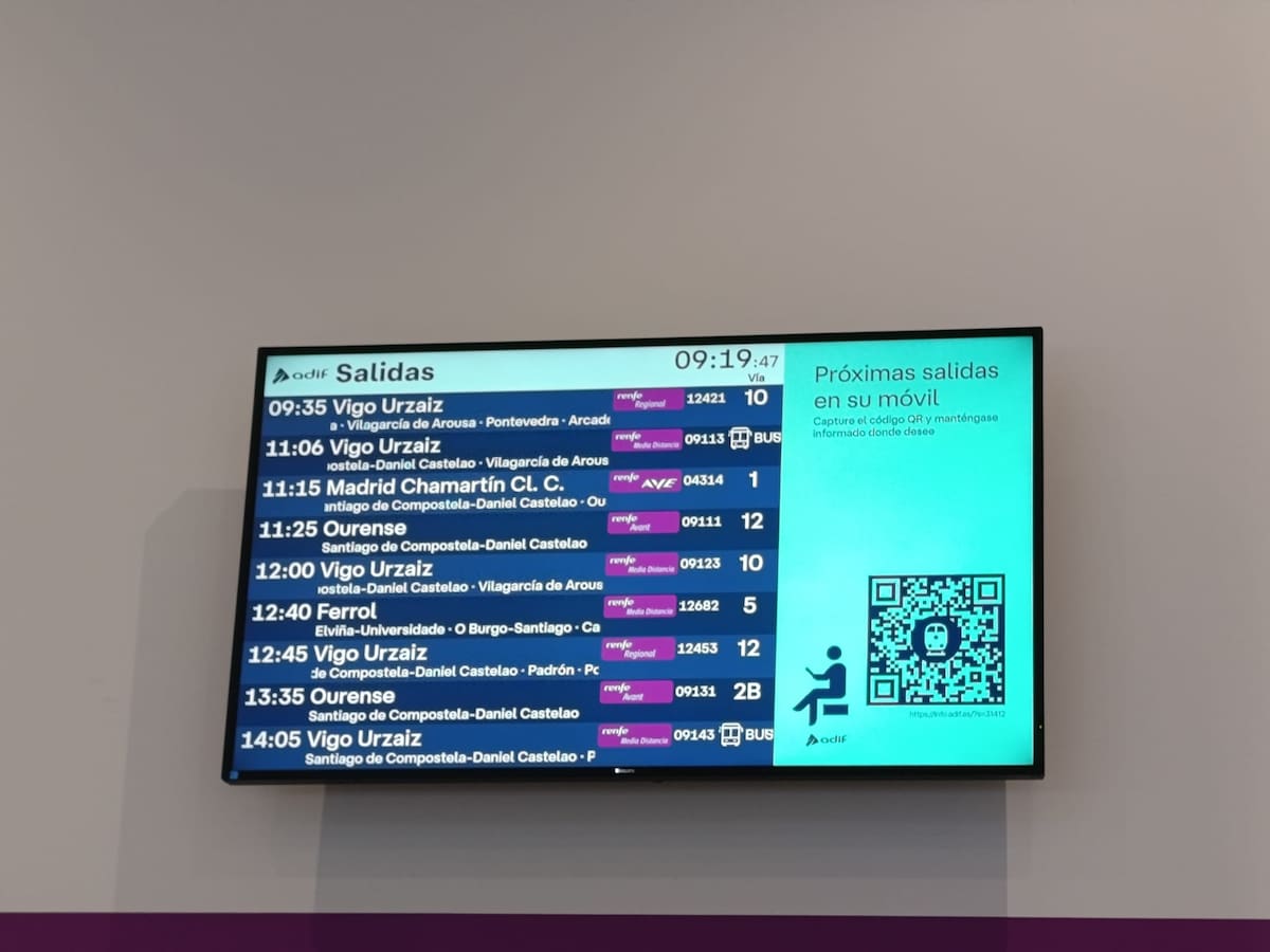 Renfe suspende varios servicios de tren en A Coruña por la ausencia de maquinistas