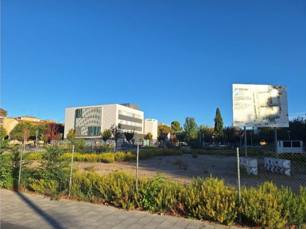 Terrenos de la antigua cárcel provincial de Huesca.