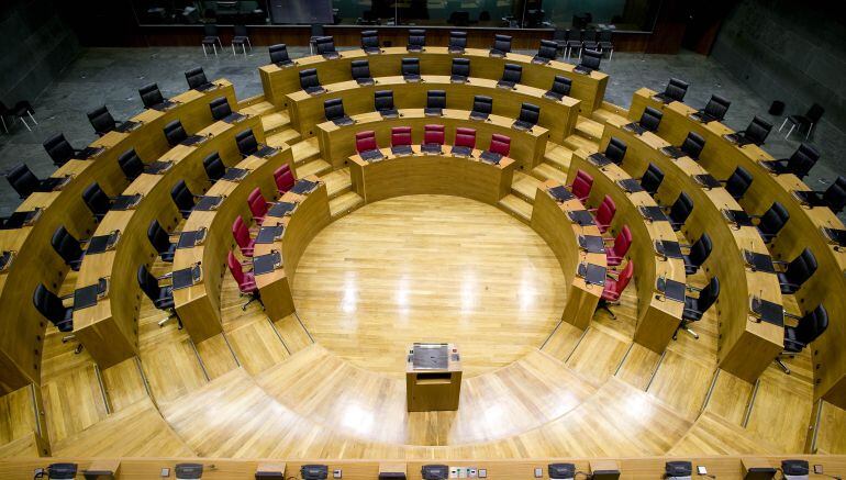 Imagen sala Parlamento de Navarra