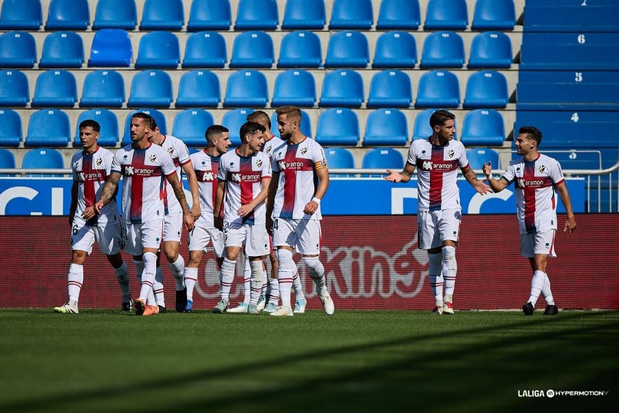 La SD Huesca se llevó los tres puntos ante el Mirandés
