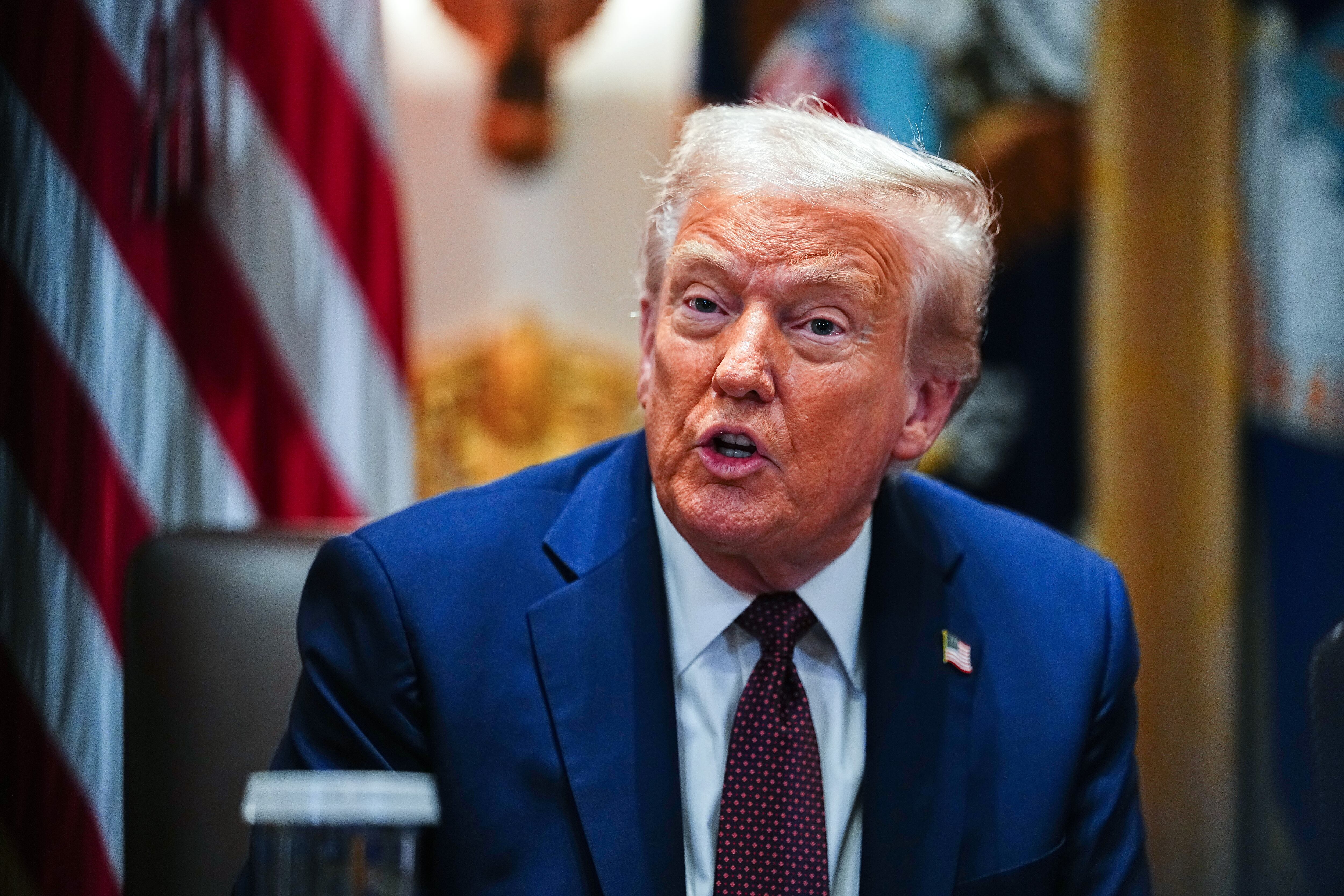 El presidente de Estados Unidos, Donald Trump