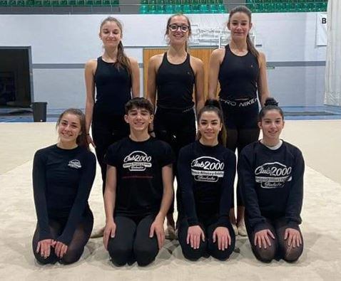 Equipo júnior del Club 2000 de Barbastro