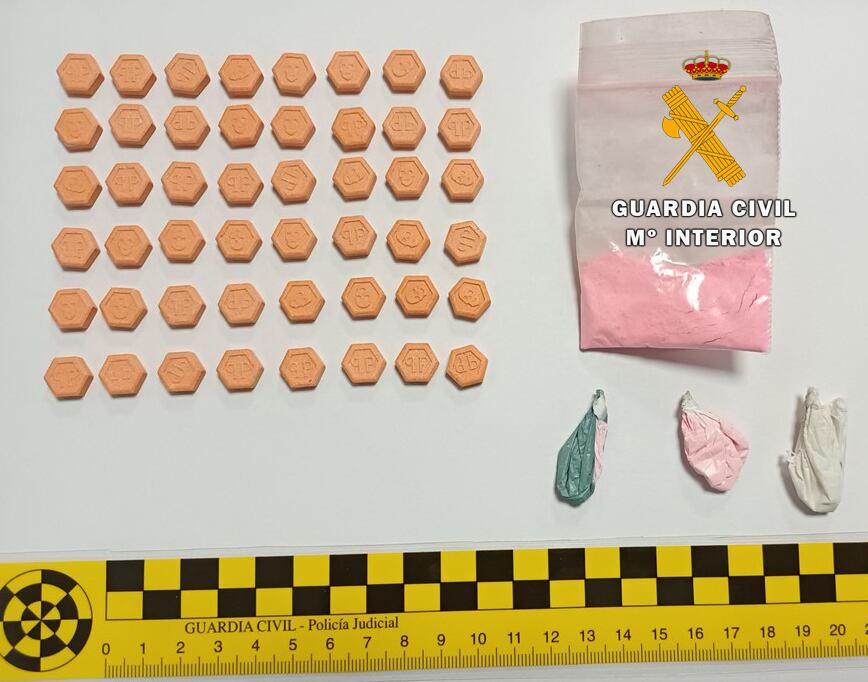 Droga decomisada en Andújar