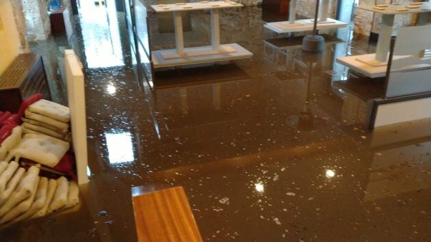 Interior en el Restaurante el Ingenio Chico de la Casa de la Moneda