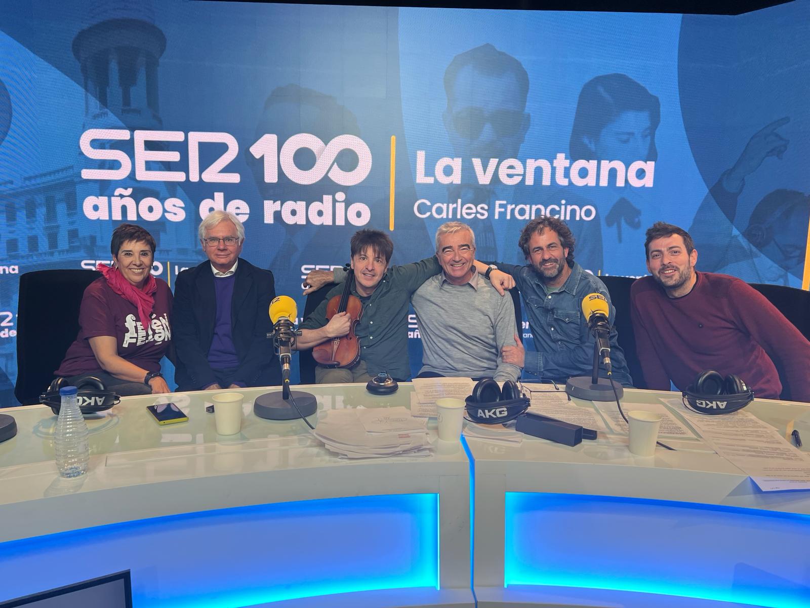 Nieves Concostrina y Fetén Fetén presenta su gira Cien años contigo. La radio por Nieves Concostrina en el centenario de Cadena SER