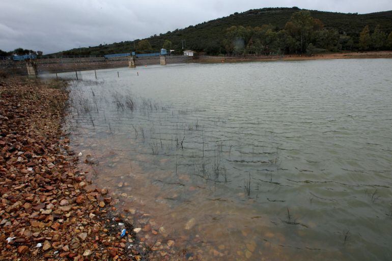Las reservas de agua en los embalses españoles también ha aumentado durante los últimos 15 días y ya alcanzan el 53% de su capacidad, como demuestra el estado del embalse de Gasset, situado en la provincia de Ciudad Real