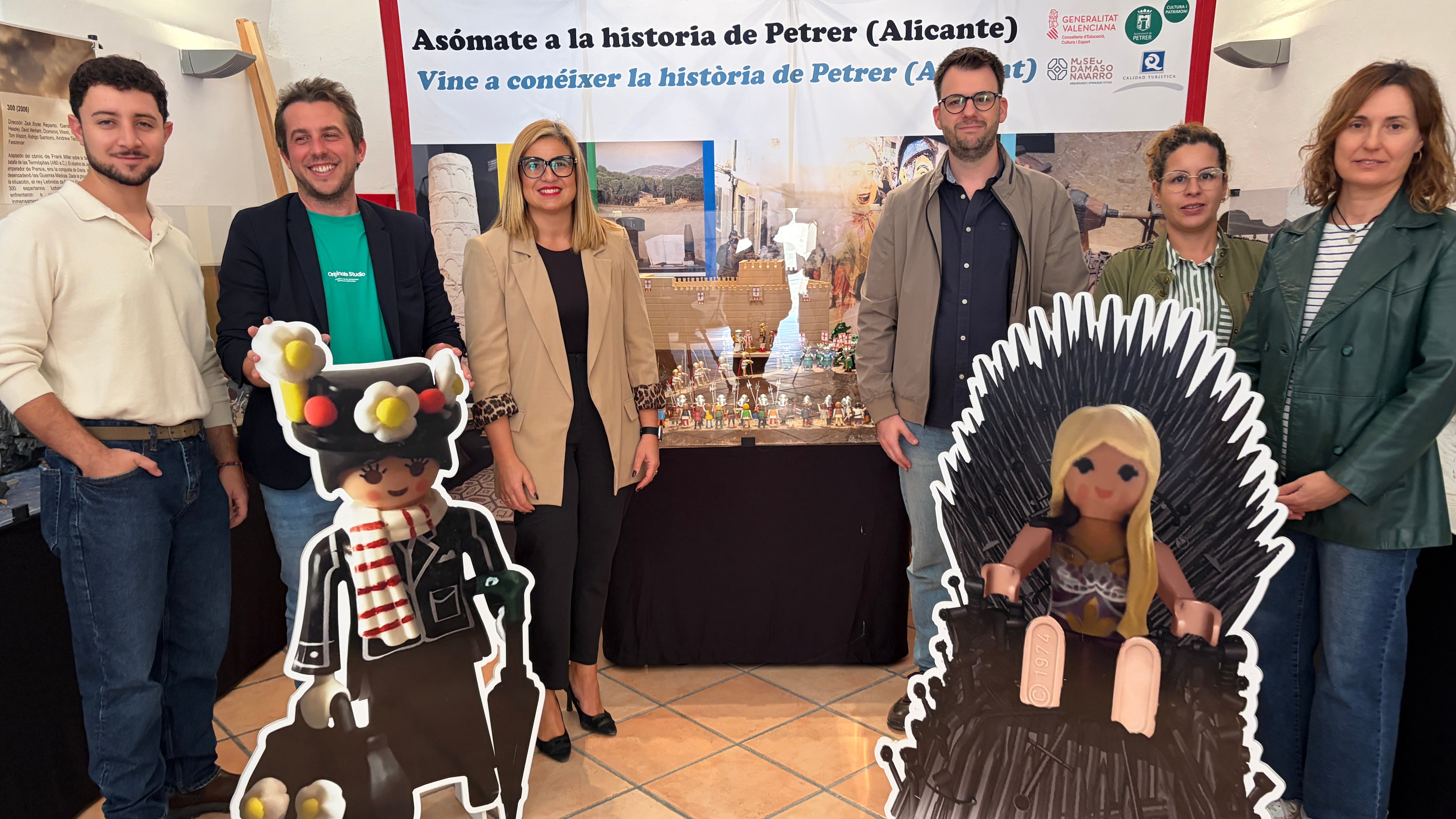 La exposición incorpora piezas creadas mediante impresión 3D