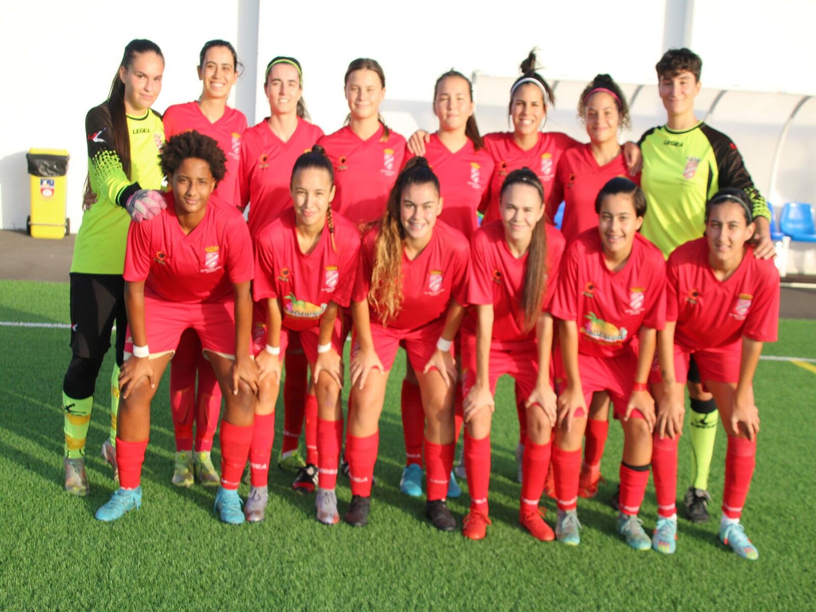 Jugadoras del FC Puerto del Carmen.