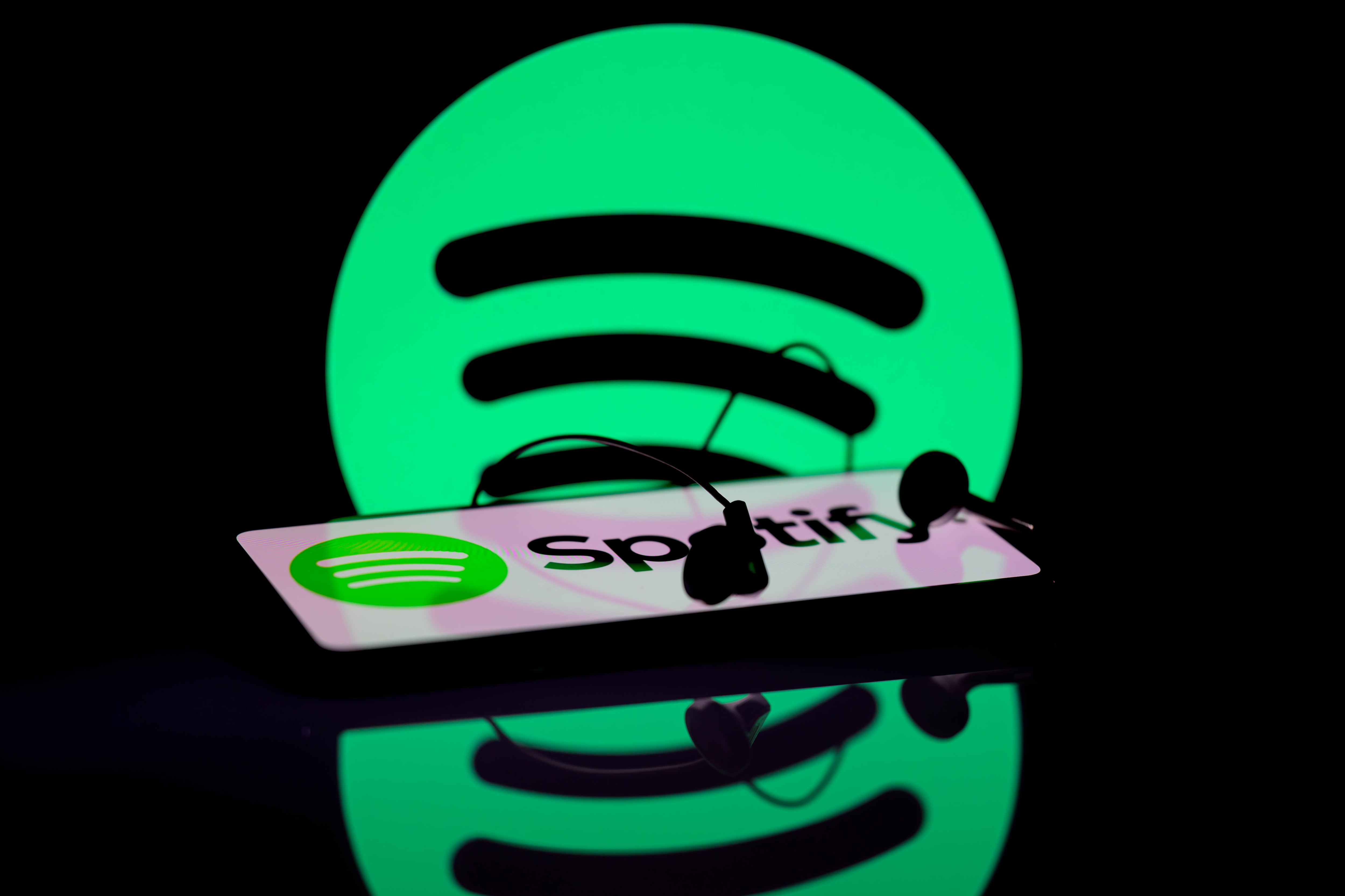 Logo de Spotify.