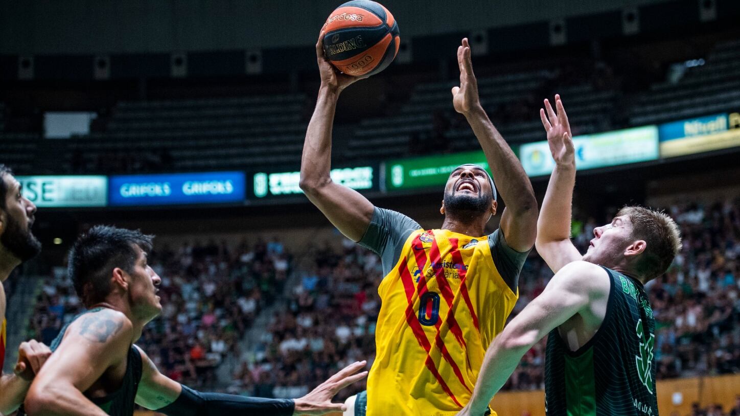 Partido entre el Joventut de Badalona y el FC Barcelona (Foto: @FCBbasket)