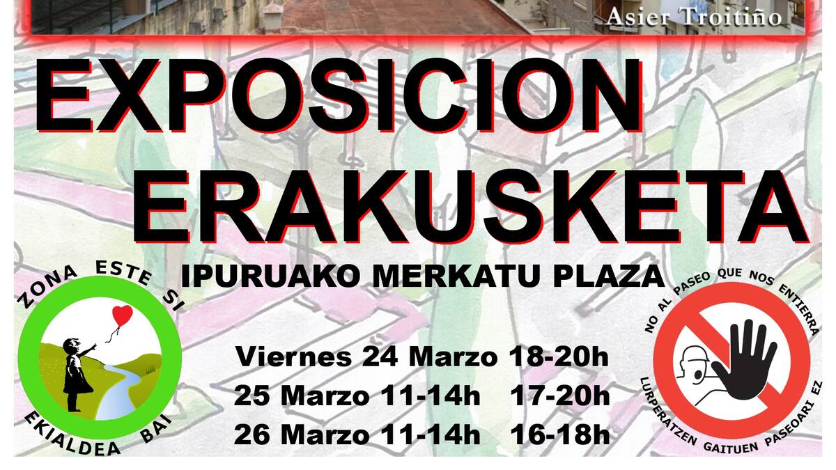 El proyecto del paseo sobre la línea férrea de Eibar, a estudio en Europa