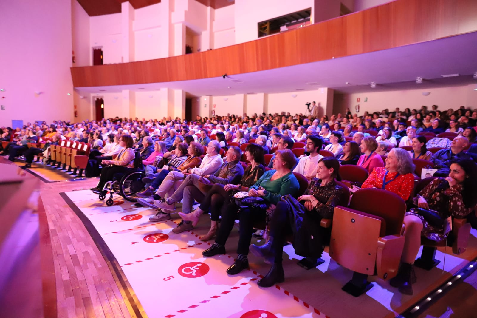 Público asistente en el teatro de Alcázar de San Juan