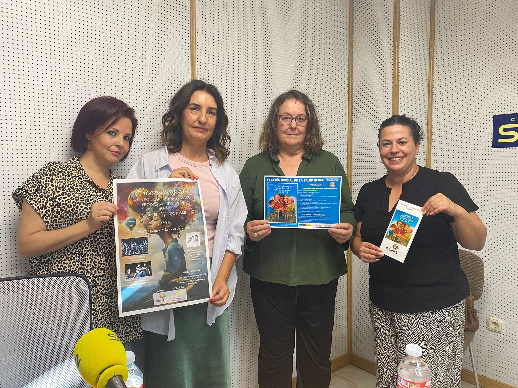 Con motivo del Día Mundial de la Salud Mental, que se conmemora el 10 de octubre, la asociación PROINES Salud Mental ha querido poner rostro y voz a su labor a través de los testimonios de dos de sus usuarias, Elisa Núñez y Asun Corbacho