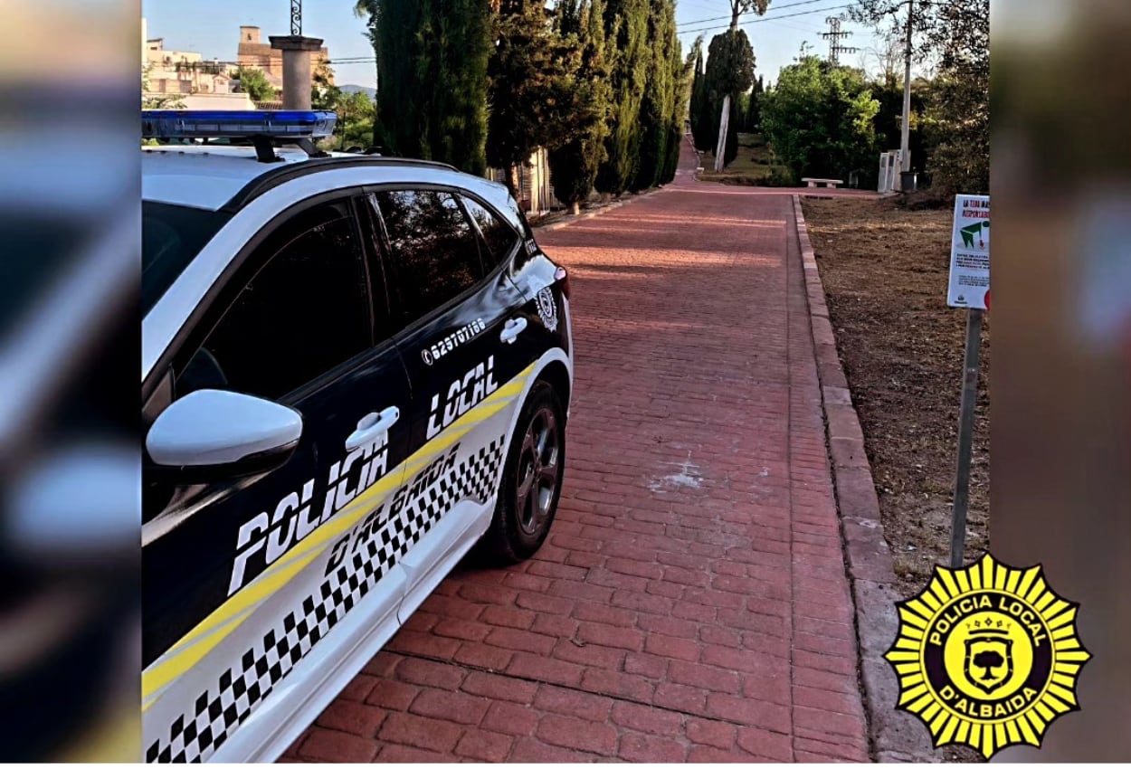 Imagen de archivo de la Policía Local de Albaida