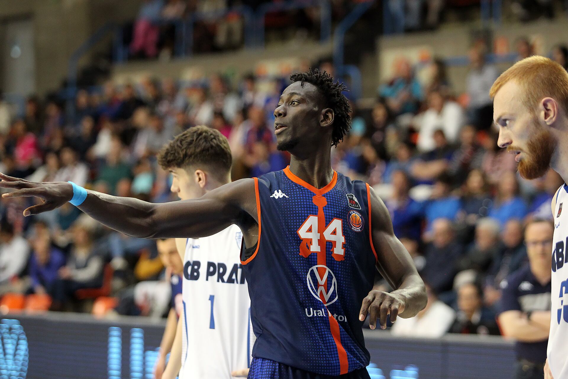 Abdou Thiam se une a la renovación de Garmine Kandé en el juego interior del Tizona UBU. / Foto: CB Tizona